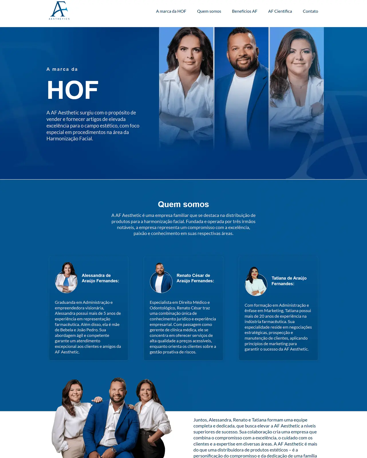 Sites institucionais de alto impacto | Villas Bôas WebDesign